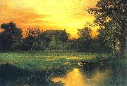 Thomas Moran Long Island Germany oil painting artist
